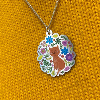 Zap! Creatives Printed Metal Necklace Charms