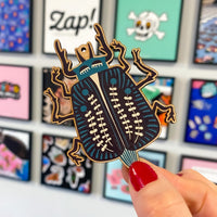 Zap! Creatives Wood Charms - Quantity 50