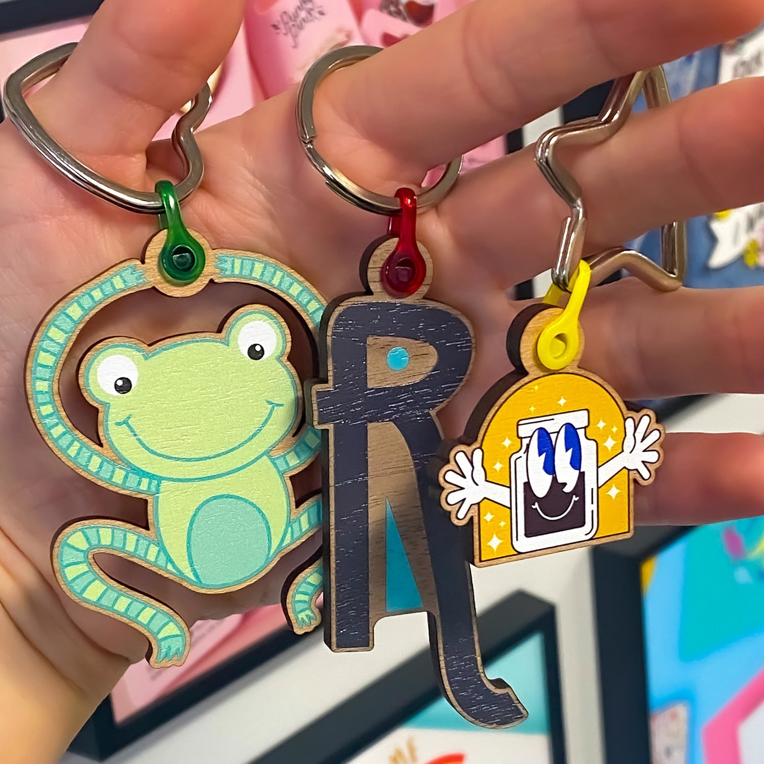 Wood Keychains | Zap! Creatives | Quantity 10