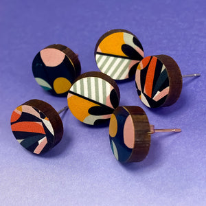 Zap! Creatives Wooden Earring Charms - 20 Pairs