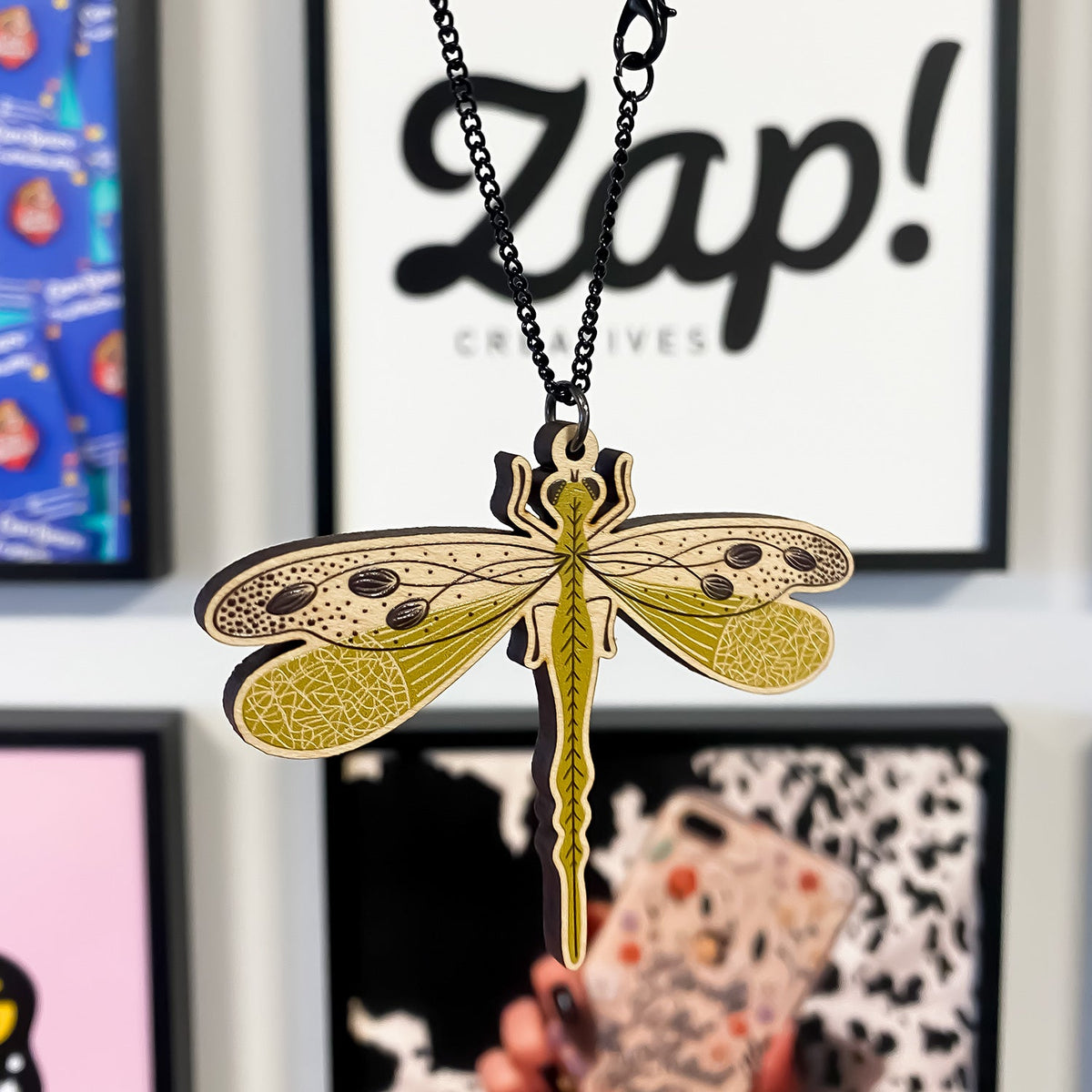 Zap! Creatives Wooden Necklace Charms