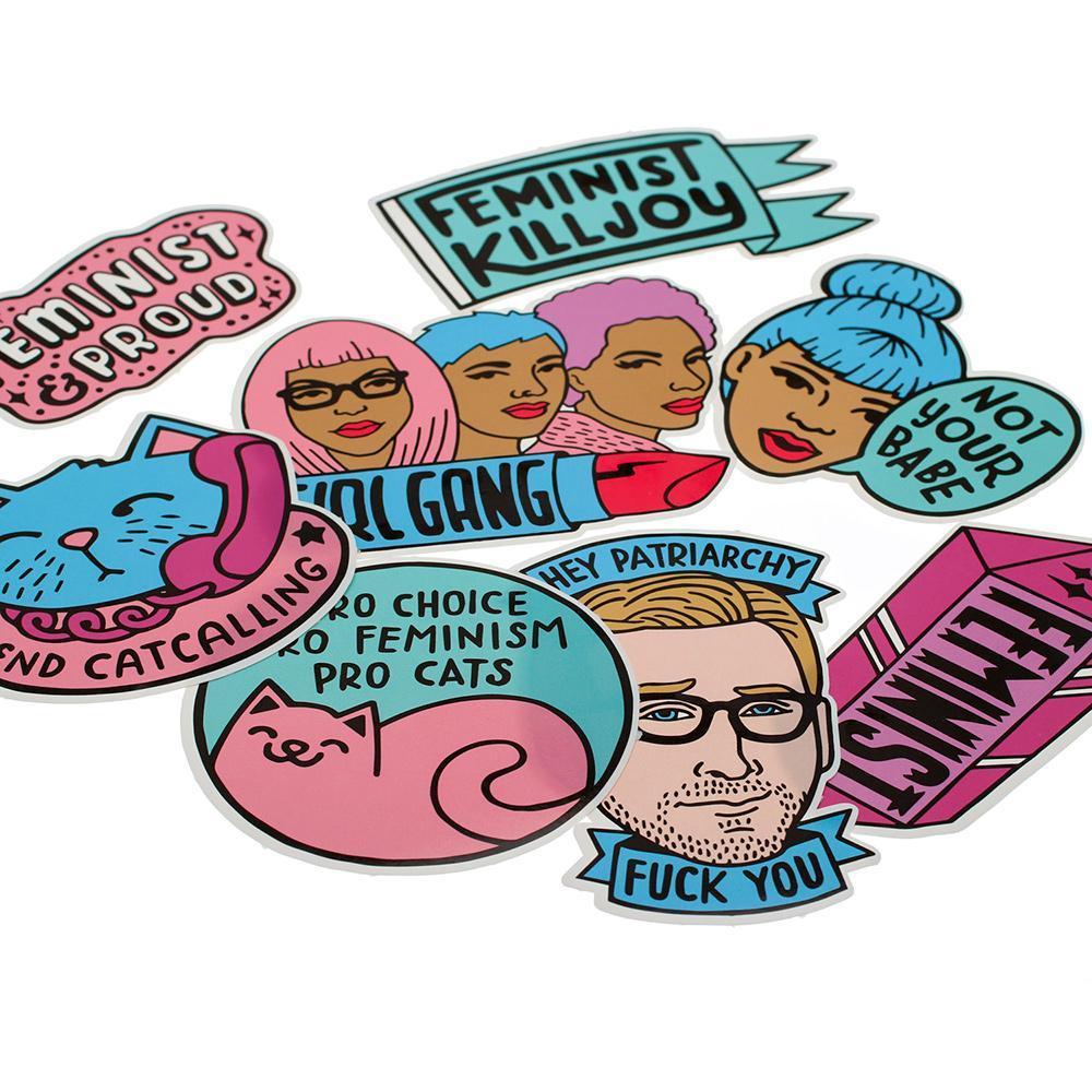 Custom Shaped Gloss Vinyl Stickers | 10cm x 10cm | Zap Creatives – Zap ...