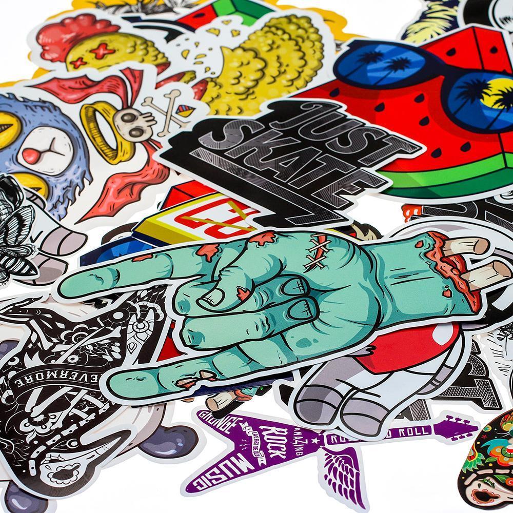 Zap! Creatives 100x 10x10cm sticker deal