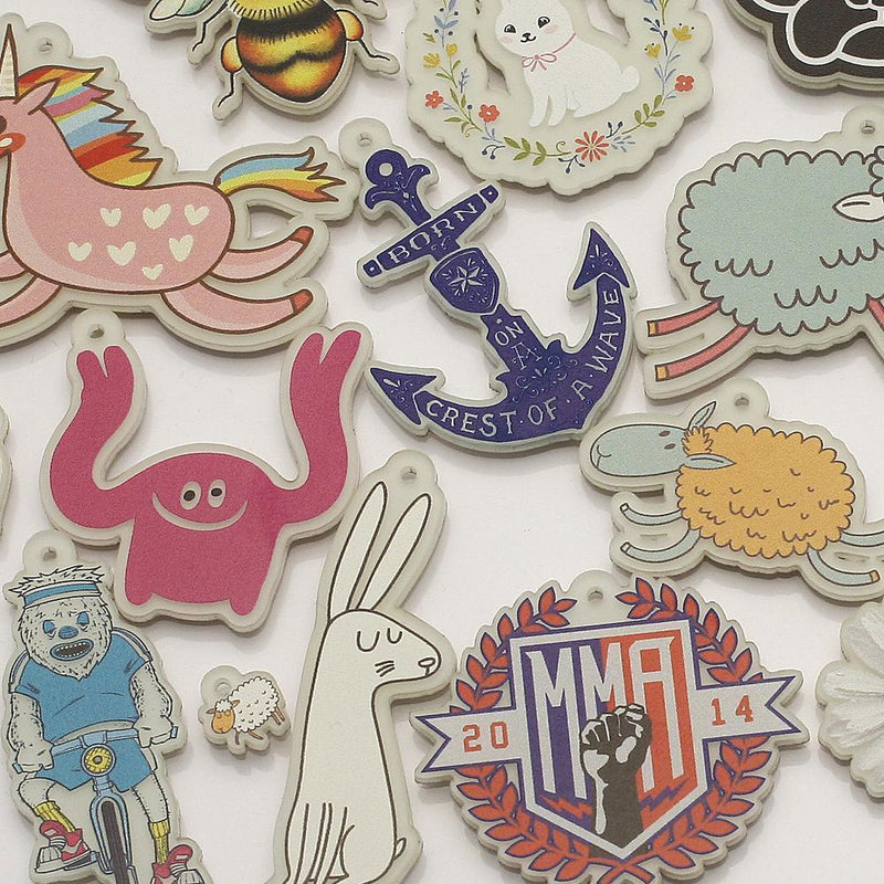 Zap! Creatives Glow in the Dark Acrylic Charms