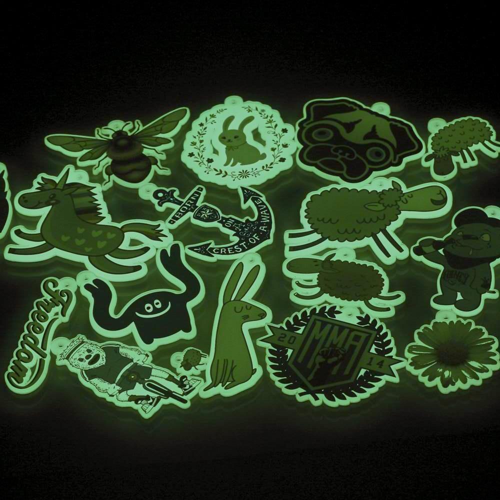 Zap! Creatives Glow in the Dark Acrylic Charms