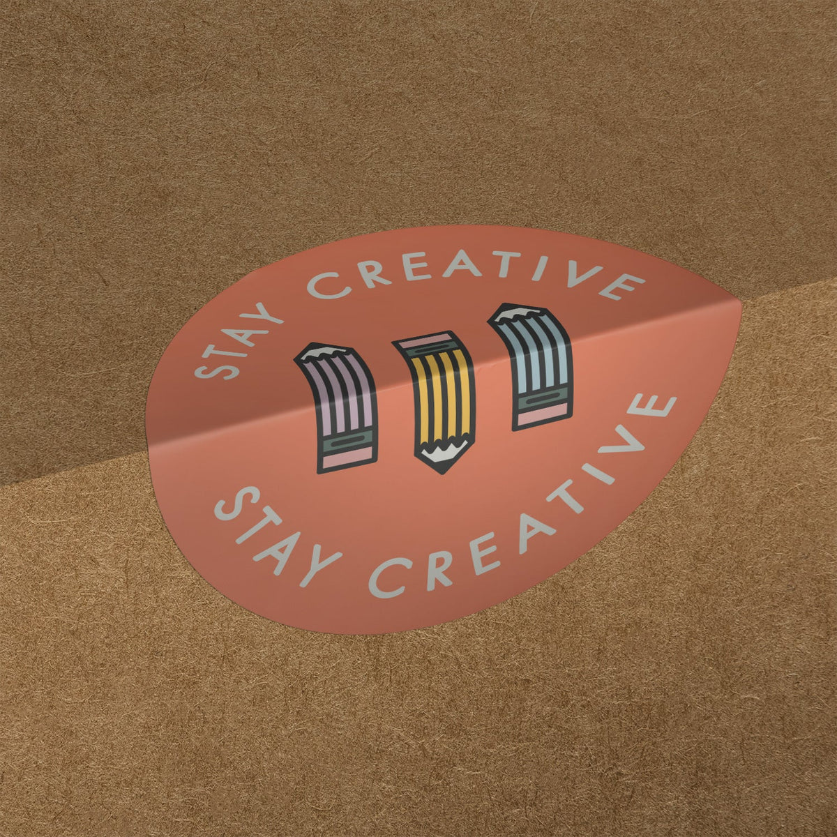 Zap! Creatives Oval Labels - Vinyl