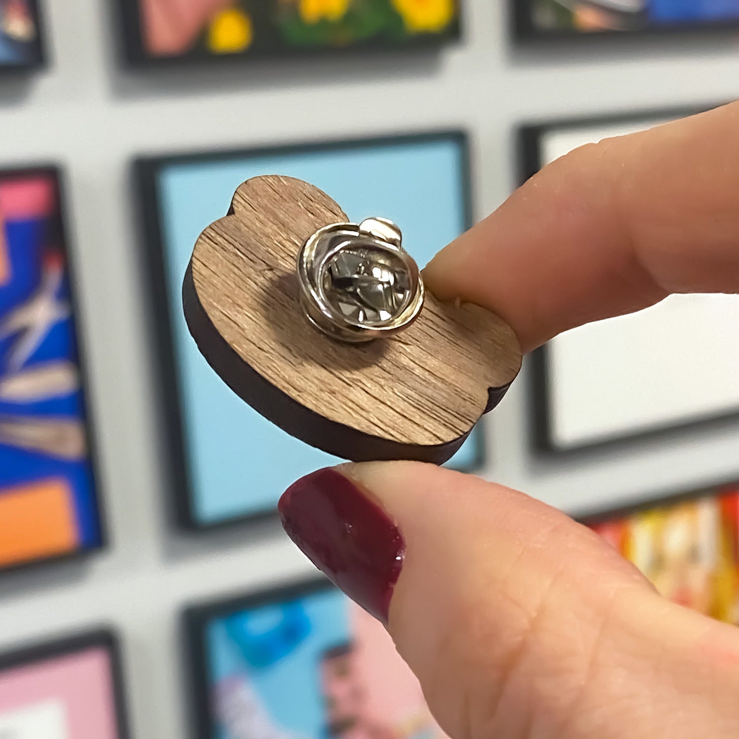 Wooden Pin Badges | Zap! Creatives | Custom Pins