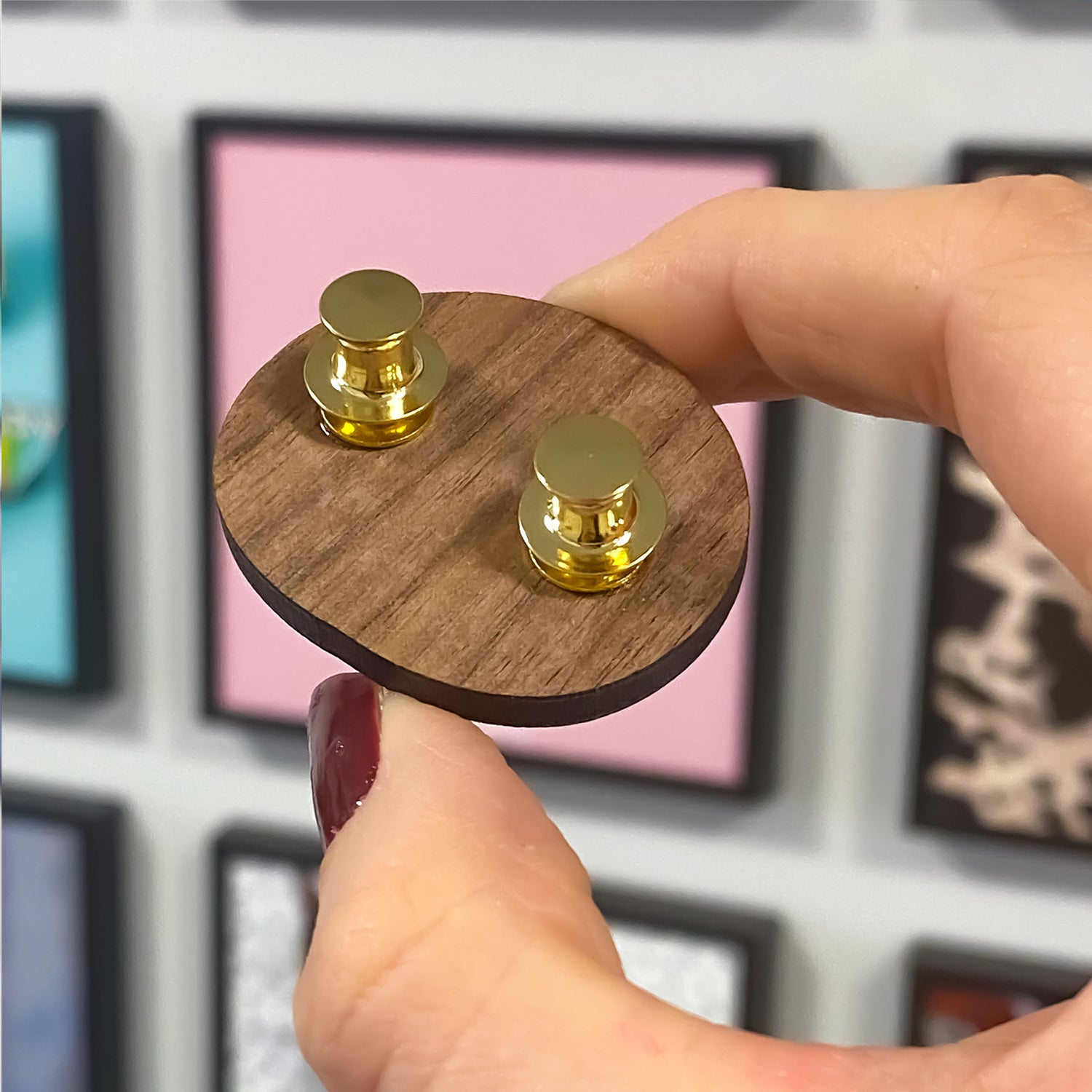 Wooden Pin Badges | Zap! Creatives | Custom Pins